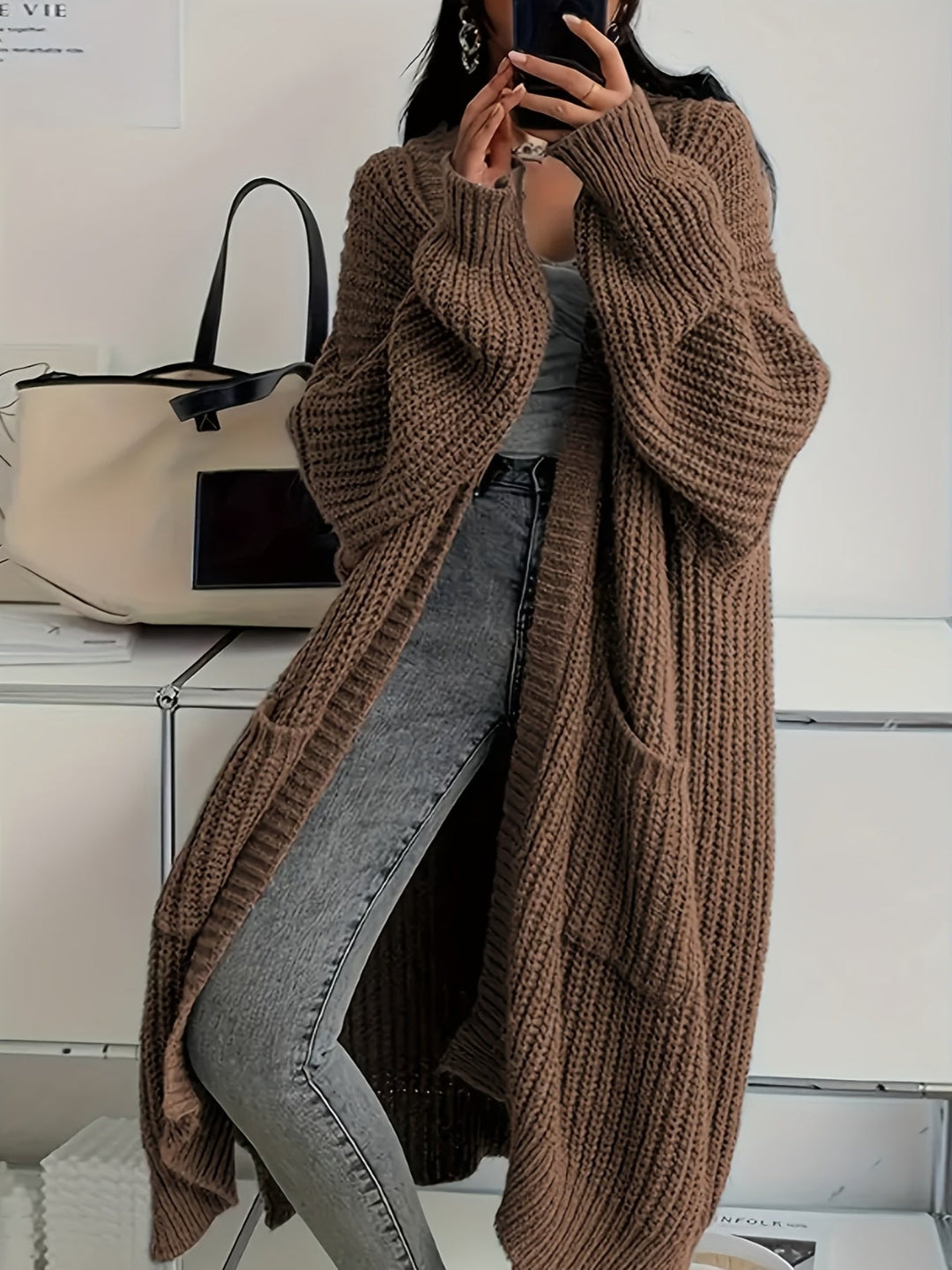 Alice | Cardigan Longline Confiance Douillette