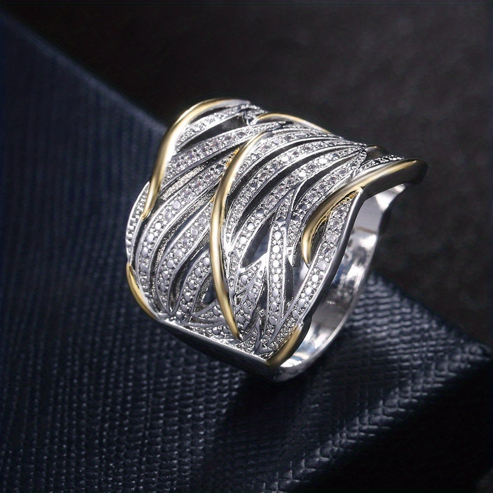 Bague Tressée Élégante Flerlagers