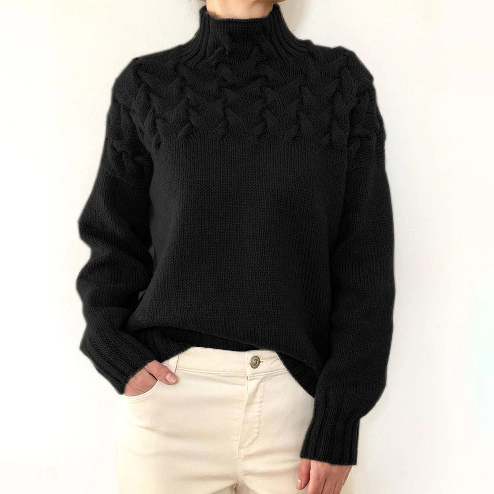 Nina | Col Roulé Tricoté Chaud
